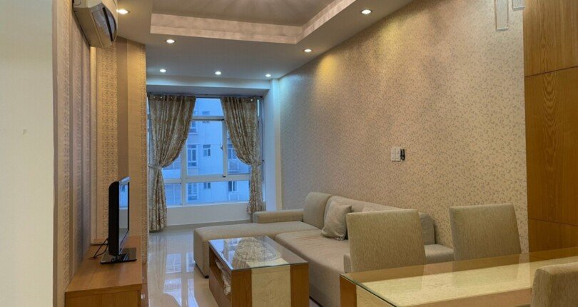 cho thue can ho sky garden 3 7 810x430 - Cho thuê căn hộ Sky Garden 3. DT 56m2 Nhà đẹp- Lầu cao- Nội thất đầy đủ- Giá thuê 12 Triệu/Tháng