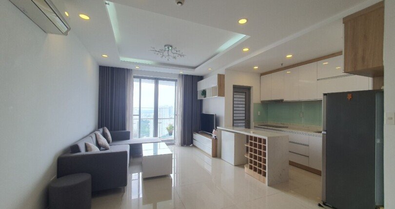 hinh anh phong khach can ho ban 1 810x430 - Cần bán căn hộ tầng cao, 98m2, chung cư Green Valley, giá 5.2 tỷ, nội thất đầy đủ, nhà đang trống.