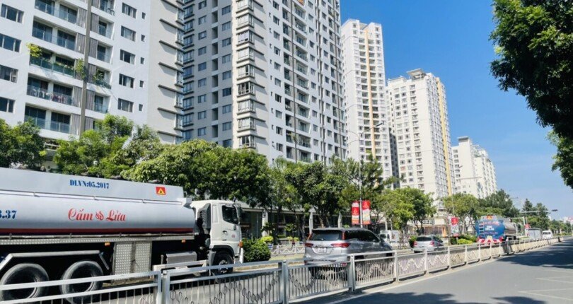 hung phuc happy residence tren duong nguyen luong bang quan 7 810x430 - Bán gấp căn hộ chung cư Hưng Phúc Happy Residence 3 phòng ngủ, giá 5 tỷ