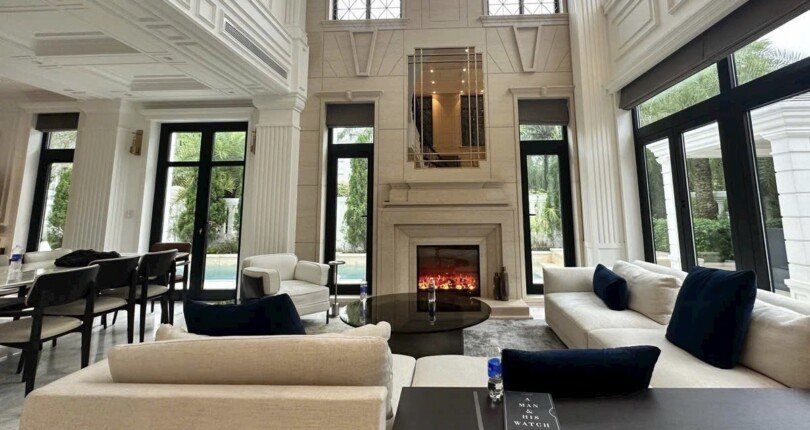 khong gian phong khach 810x430 - Mua bán nhà đất Khu dân cư Mỹ Kim Quận 7 T12/2023 giá rẻ