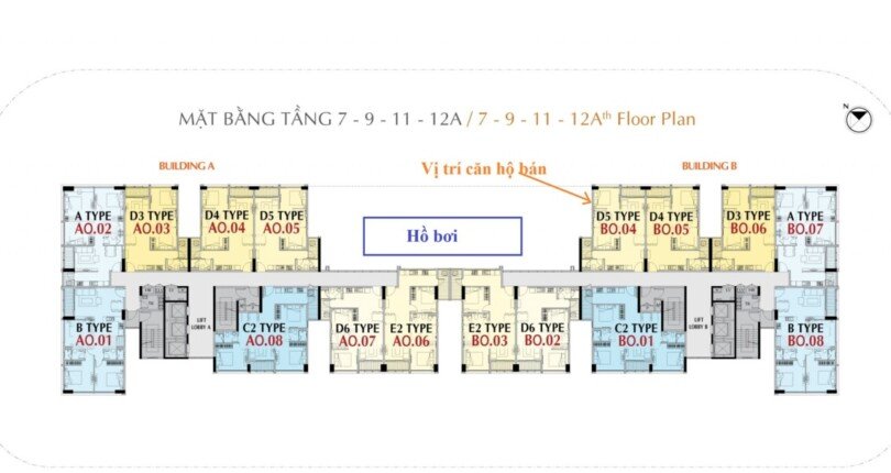 mat bang hung phuc premier ban 810x430 - Mua bán căn hộ Khu dân cư Hưng Phúc Premier T1/2024 giá rẻ