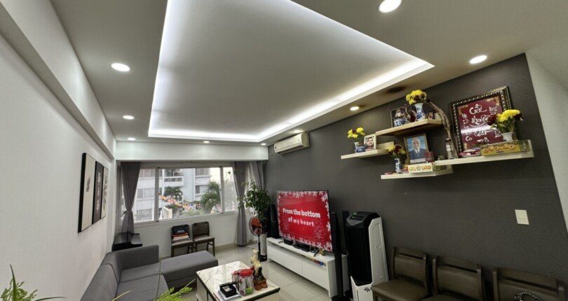 phong khach 5 810x430 - Mua bán căn hộ chung cư Khu dân cư Mỹ Khang Quận 7 T1/2024 giá rẻ