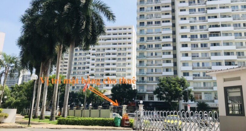vi tri mat bang cho thue 810x430 - Cho thuê mặt bằng đường Nguyễn Đức Cảnh khu phố Grand View Quận 7 T1/2024 giá rẻ
