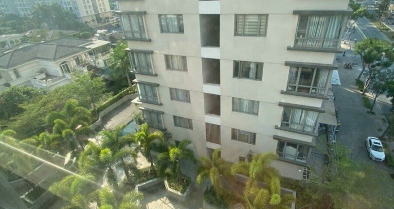 view can ho ban 810x430 - Cần bán căn hộ chung cư Hưng Phúc Happy Residences, 98m2, giá 5 tỷ , nội thất đầy đủ, xem nhà dễ.