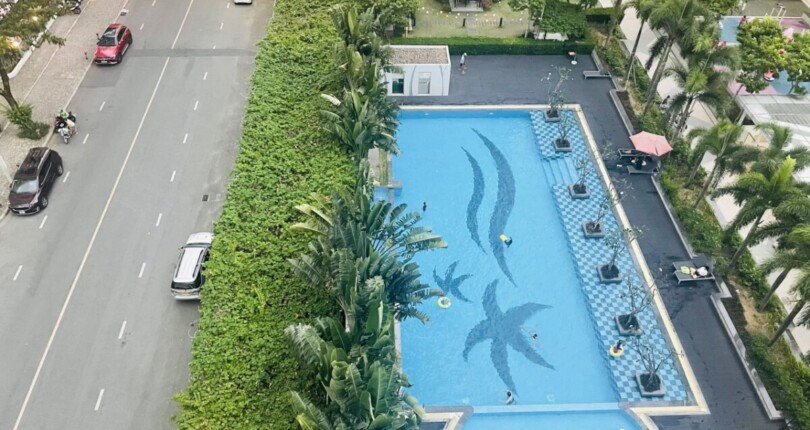 view ho boi 810x430 - Bán gấp căn hộ Chung cư Happy Valley căn 01 lầu cao giá 5,540 tỷ