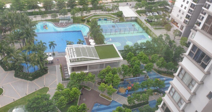 view noi khu saigon south residences 810x430 - Bán gấp căn hộ Saigon South Residences 3 phòng ngủ, view hồ bơi, lầu cao