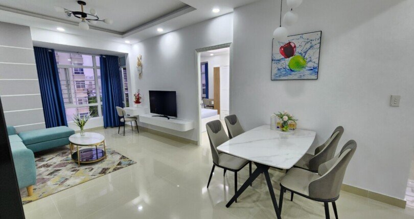 74800a0c4919e247bb0818 Copy 810x430 - Cho thuê căn hộ Sky Garden 3. DT 75m2 Nhà rất đẹp- Nội thất mới- View nam rất mát- Giá thuê 17 Triệu/Tháng