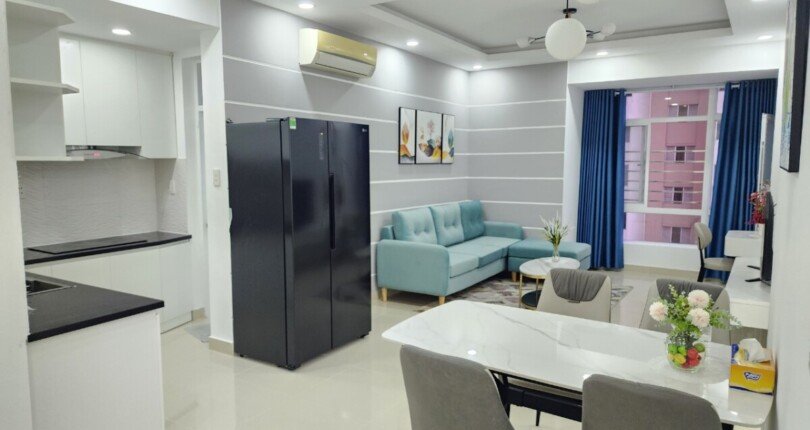 9b4fa8b5eba040fe19b122 Copy 1 810x430 - Cho thuê căn hộ Sky Garden 3. DT 75m2 Nhà rất đẹp- Nội thất mới- View nam rất mát- Giá thuê 17 Triệu/Tháng