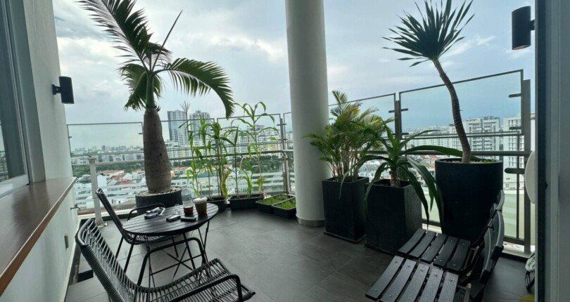 ban cong rong rai 810x430 - Giá mua bán Penthouse Chung cư Riverpark Residence Quận 7 T2/2024