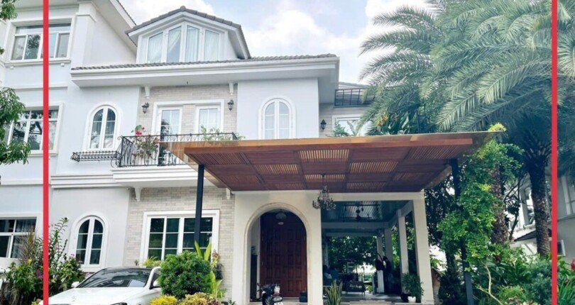 can canh biet thu khu chateau 810x430 - Bán biệt thự song lập Khu Chateau Phú Mỹ Hưng giá 95 tỷ