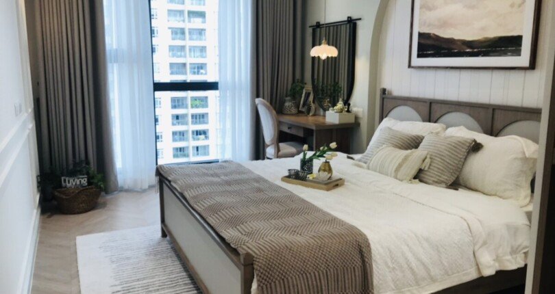 can ho co 3 phong ngu day du noi that 810x430 - Bán gấp căn hộ A-03, căn góc view trực diện hồ bơi, đầy đủ nội thất cao cấp, 3pn, giá 8,9 tỷ