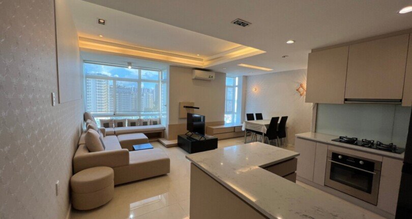 cho thue can ho sky garden 3 2 810x430 - Cho thuê căn hộ Sky Garden 3. DT 70m2 View trực diện hồ bơi đón gió- Nhà trống vào ở ngay. Giá 14 Triệu/Tháng