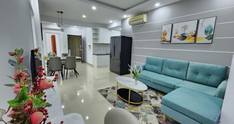 e386a413e7064c58151716 Copy 810x430 - Cho thuê căn hộ Sky Garden 3. DT 75m2 Nhà rất đẹp- Nội thất mới- View nam rất mát- Giá thuê 17 Triệu/Tháng