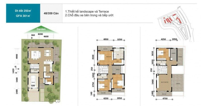 mat bang ban ve biet thu gs nha be 810x430 - Giá mua bán biệt thự đơn lập GS Nhà Bè T2/2024