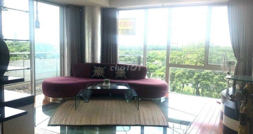 phong khach 2 810x430 - Bán căn hộ vòng cung Grand View C block 3b giá 11 tỷ nội thất cao cấp