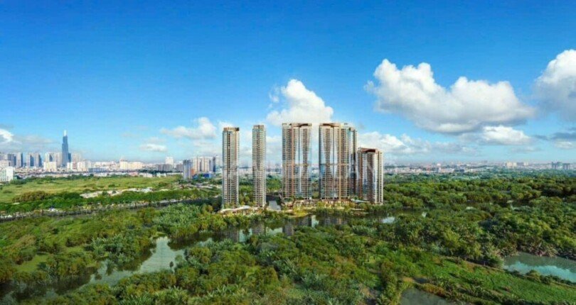 toan canh eaton park thu duc 810x430 - Mua bán Shophouse Khu dân cư Eaton Park Thủ Đức T1/2024 giá rẻ
