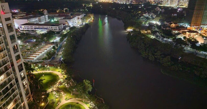 view can ho truc dien song 810x430 - Mua bán căn hộ Khu dân cư Riverpark Residence Block C T1/2024