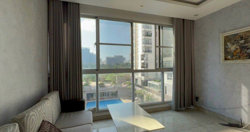 hinh anh phong khach can ho 810x430 - Giá mua bán căn hộ 2 phòng ngủ block M Chung cư Star Hill Quận 7 T3/2024