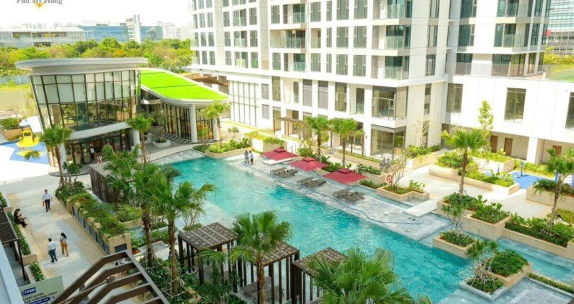 ho boi khu dan cu cardinal court phu my hung 810x430 - Giá cho thuê căn hộ 3 phòng ngủ chung cư Cardinal Court Phú Mỹ Hưng t2/2024