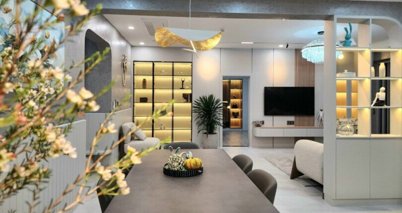 khong gian phong an 810x430 - Giá mua bán căn hộ view sông chung cư Riverside Residence Quận 7 T2/2024