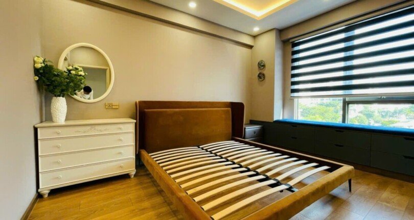 phong ngu can ho 1 810x430 - Giá mua bán cặp 2 căn hộ thông nhau Chung cư The Ascentia Phú Mỹ Hưng t2/2024