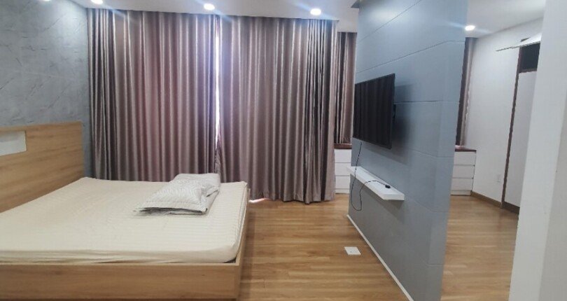 phong ngu can ho ban 2 810x430 - Bán căn hộ chung cư Green Valley , 96m2, giá 4.8 tỷ, nội thất đầy đủ, xem nhà dễ.