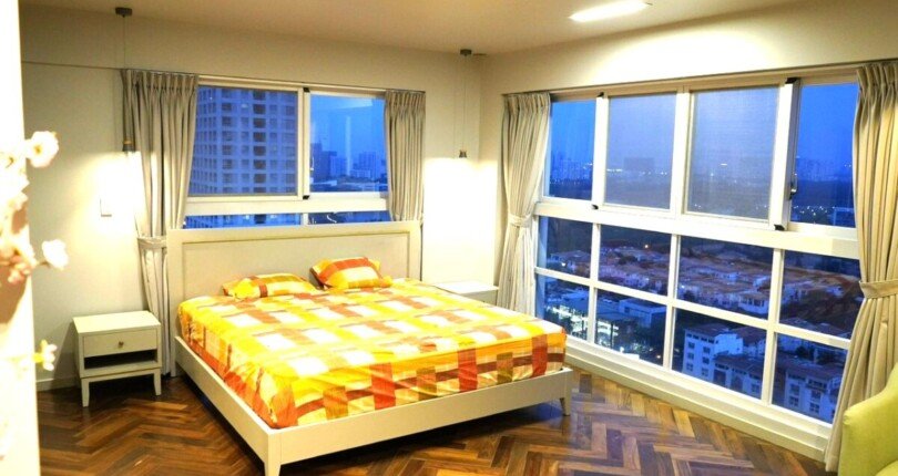 phong ngu trong can ho ban 3 810x430 - Giá bán căn hộ vị trí 02 Chung cư Happy Valley Block K t3/2024