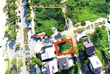 vi tri dat nen ban 1 385x258 - Giá mua bán đất nền góc Đường số 07 và Đường số 12 Khu dân cư Sadeco Nghỉ Ngơi Giải Trí T3/2024