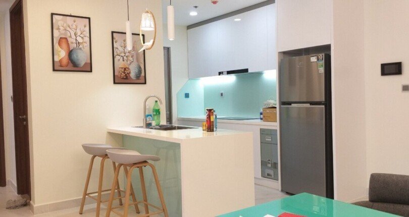 bep can ho ban 15 810x430 - Gía tốt nhất thị trường, căn hộ chung cư Midtown The Signature, 81m, giá 6 tỷ, nội thất đầy đủ.