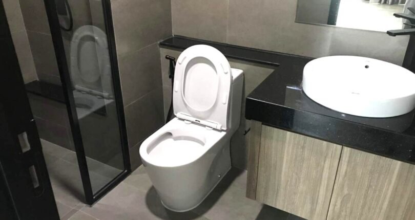 can ho co 2 toilet day du trang thiet bi 810x430 - Giá mua bán căn hộ 2 phòng ngủ block A view sông Chung cư De La Sol Quận 4 T3/2024