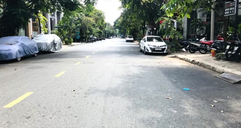 duong le van thiem quan 7 1 810x430 - Duy nhất cặp đất nền mặt đường Lê Văn Thiêm Quận 7 cần bán giá 67,5 tỷ
