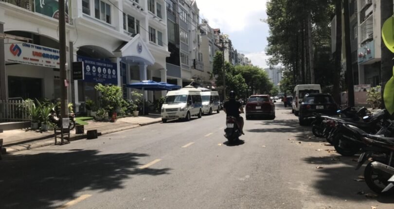 duong so 2 phuong tan phong quan 7 810x430 - Giá mua bán toà nhà khách sạn góc đường Bùi Bằng Đoàn và Đường số 2 Khu Hưng Gia 5 Quận 7 T4/2024