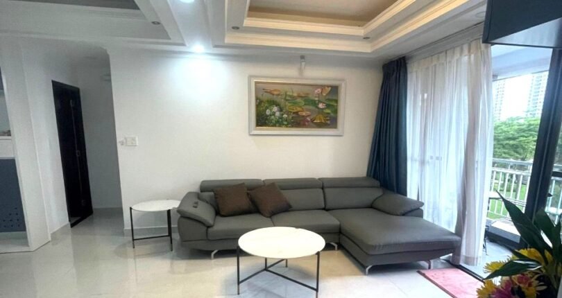 goc phong khach 810x430 - Giá mua bán căn hộ 3 phòng ngủ Chung cư Nam Phúc Le Jardin Quận 7 T3/2024