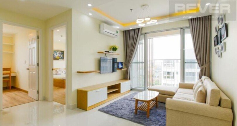 hinh anh phong khach can ho ban 8 810x430 - Bán căn hộ đẹp, chung cư Scenic Valley 1, 77m2, căn góc, tầng cao, giá 4.650 tỷ, nội thất cao cấp.