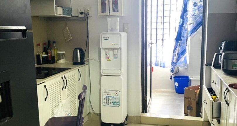 khong gian bep 5 810x430 - Giá mua bán căn hộ 3 phòng ngủ block 1c Chung cư Nam Khang Quận 7 T4/3024