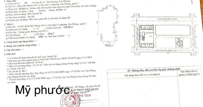 phap ly so hong can ho my phuoc ban 810x430 - Giá mua bán căn hộ 3 phòng ngủ Block D có thang máy Chung cư Mỹ Phước Quận 7 T3/2024