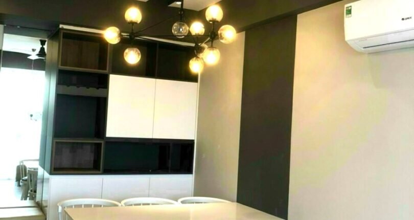 phong an co quat tran 810x430 - Chính chủ gửi bán gấp căn hộ 3 phòng ngủ Chung cư Hưng Phúc Happy Residence giá rẻ