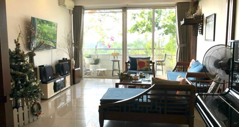 phong khach can ho ban 34 810x430 - Giá mua bán căn hộ 3 phòng ngủ block C Chung cư Grand View Quận 7 T4/2024