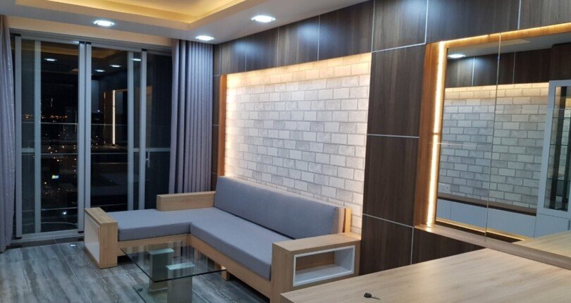 toan phong khach can ho ban 810x430 - Bán căn hộ chung cư Scenic Valley 1, 80m2, blook A , tầng cao, giá 4.950 tỷ, nội thất đầy đủ.