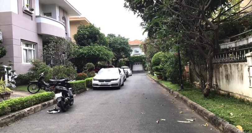 vi tri biet thu mat duong noi khu 810x430 - Giá thuê biệt thự đơn lập 4 phòng ngủ Khu Phú Gia Quận 7 T4/2024