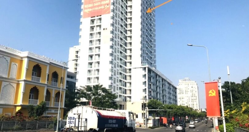 vi tri can ho cho thue tai chung cu the horizon quan 7 810x430 - Giá thuê căn hộ 2 phòng ngủ Block A Chung cư The Horizon Phú Mỹ Hưng Quận 7 T4/2024