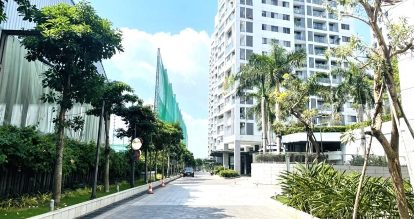 vi tri shophouse toa lac tren duong noi khu green valley 810x430 - Chủ gửi bán gấp Shophouse Chung cư Green Valley Quận 7, 130m2, giá 10 tỷ