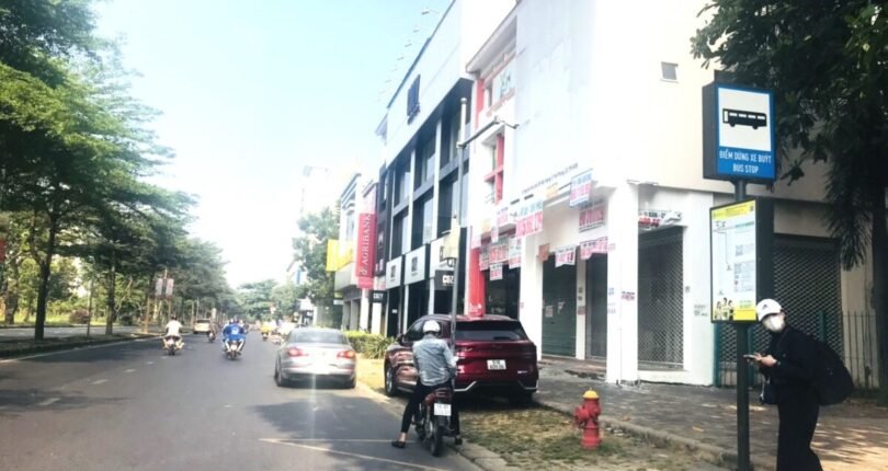 vi tri van phong mat duong nguyen van linh 810x430 - Giá thuê văn phòng 40m2 mặt đường Nguyễn Văn Linh Khu Đô thị Phú Mỹ Hưng Quận 7 T4/2024