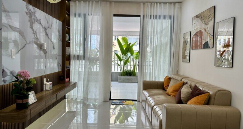 ban can ho sky garden 2 11 1 810x430 - Bán căn hộ sân vườn tại Sky Garden 2. DT 115m2- Nhà rất đẹp-Nội thất xịn- Vào ở ngay. Giá 6.9 TỶ (TL)