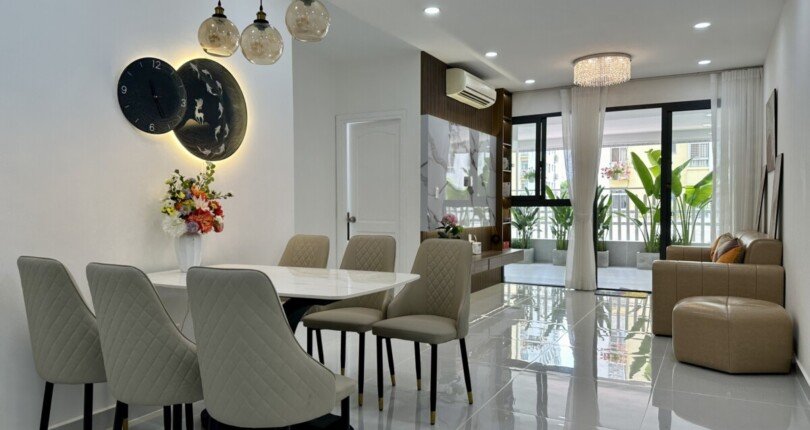 ban can ho sky garden 2 5 2 810x430 - Bán căn hộ sân vườn tại Sky Garden 2. DT 115m2- Nhà rất đẹp-Nội thất xịn- Vào ở ngay. Giá 6.9 TỶ (TL)