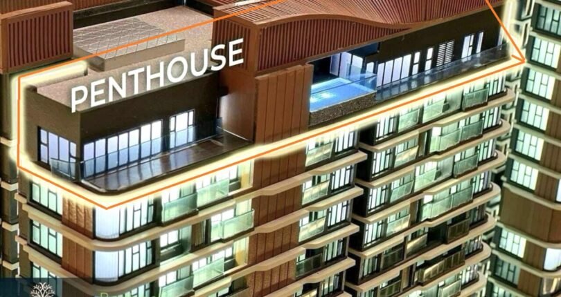can canh penthouse eaton park ban t4 2024 810x430 - Giá mua bán căn hộ Penthouse Tháp A5 Chung cư Eaton Park Thủ Đức T4/2024