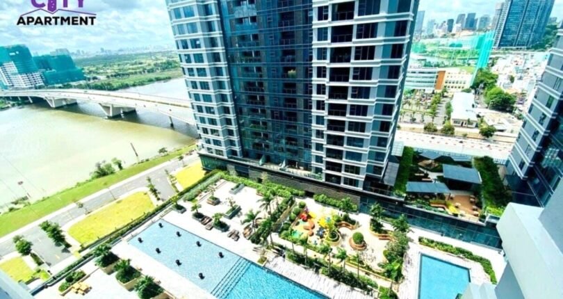 can ho co phong ngu truc dien ho boi tien ich noi khu 810x430 - Giá mua bán căn hộ 2 phòng ngủ Block B Chung cư Sunwah Pearl Bình Thạnh T5/2024