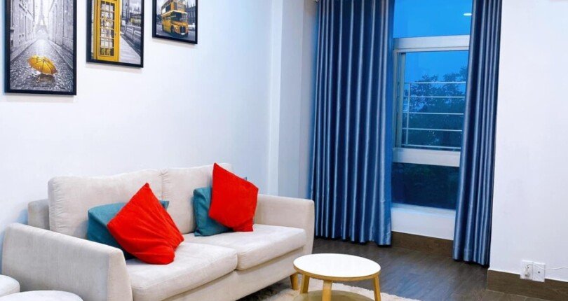 cho thue can ho sky garden 1 5 810x430 - Cho thuê căn hộ Sky garden 1. DT 71m2 Nhà rất đẹp- 2 Phòng-1wc- Đầy đủ nội thất- Giá thuê 12 Triệu/Tháng