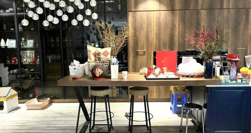 goc phong bep trong nha biet thu ban 810x430 - Giá mua bán nhà Biệt thự đơn lập mặt Đường số 19 Khu Mỹ Gia 1 Phú Mỹ Hưng Quận 7 T4/2024