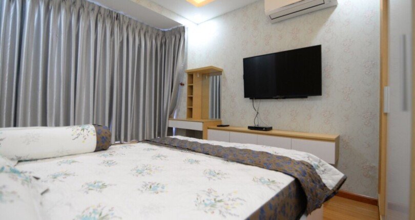 hinh anh phong ngu can ho ban 2 810x430 - Cần bán căn hộ chung cư Scenic Valley 1, 70m2, giá 4.250 tỷ, view trực diện hồ bơi, nhà đang trống.